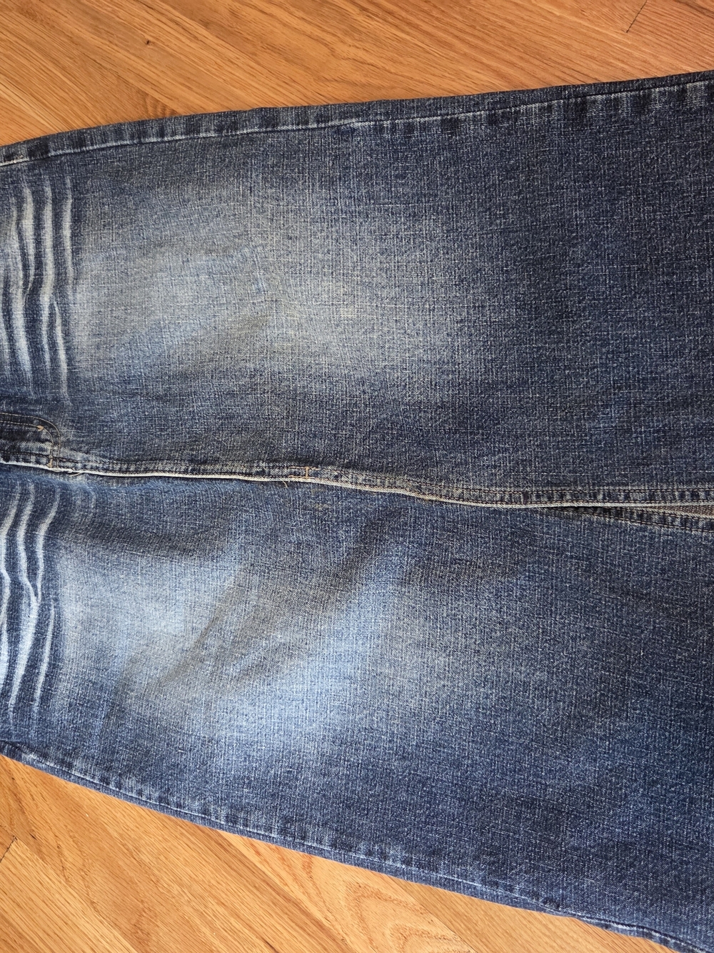 Paris Blues Straight Skirt Soulmate Jeans in Faded Blue Wash Size 7